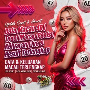 Data Macau 4D | Togel Macau Pools | Keluaran Live & Result Terlengkap